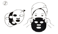 Apply the mask evenly